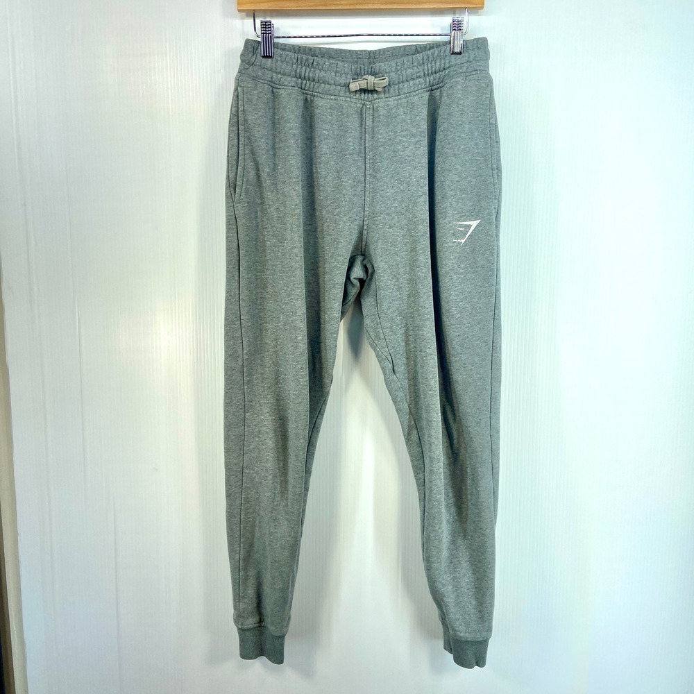 Gymshark Gray Mens Slim Fit Joggers Sweat Pants Small